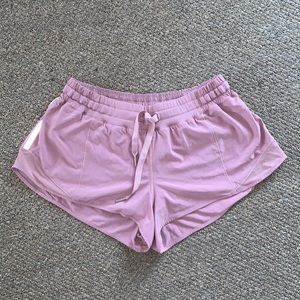 Lululemon Size 8 lined running shorts